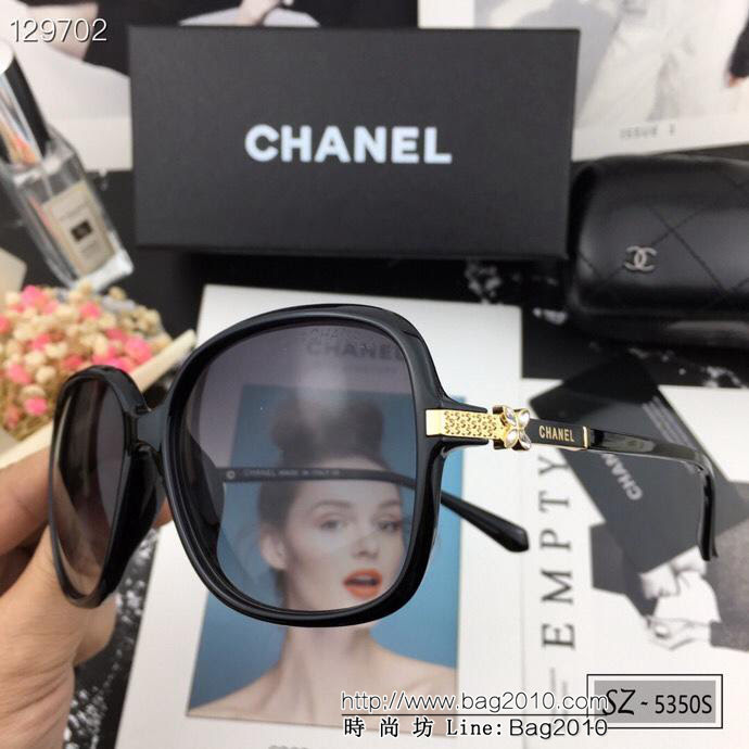 CHANEL香奈兒 2018新款 小香太陽鏡 PC鏡架 遮擋有害光線防輻射 5350S  lly1570